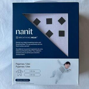 Nanit Lilac Breathing Wear Baby Pajamas